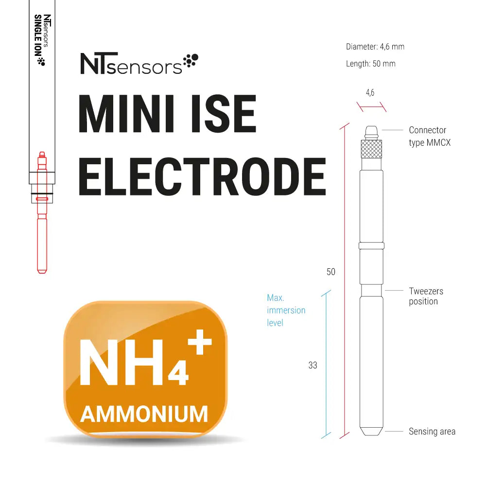 Мини-аммиачный электрод ISE 