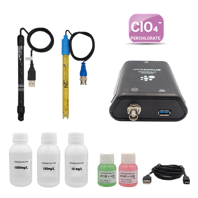 Պերքլորատ + pH ISE չափիչ