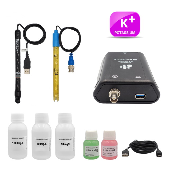 Կալիումի + pH ISE չափիչ 