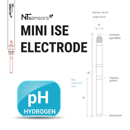 Mini pH ISE Electrode