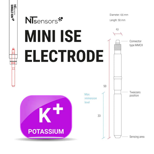 Մինի կալիումի ISE էլեկտրոդ 